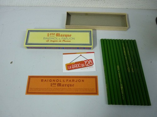 Ancienne boîte crayons - de, 12