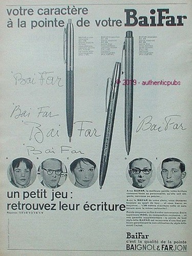 Publicite baignol farjon - publicite,
