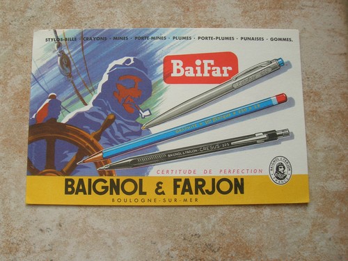 Buvard baignol et - , farjon