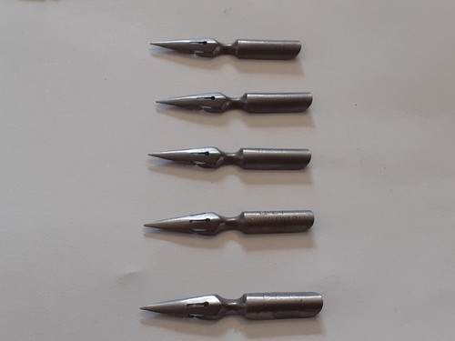 Lot plume ecriture nibs - 5, d'ecriture