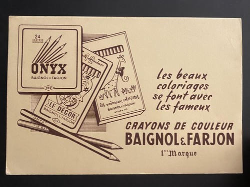 Buvard publicitaire - publicitaire,